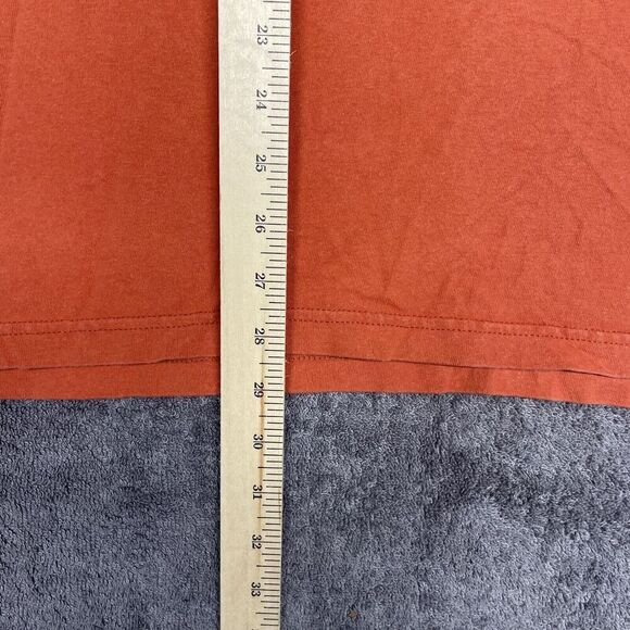 Vintage Harley Davidson T-Shirt Men's XL Orange Gary Bang Atascadero 2003 - Picture 6 of 10